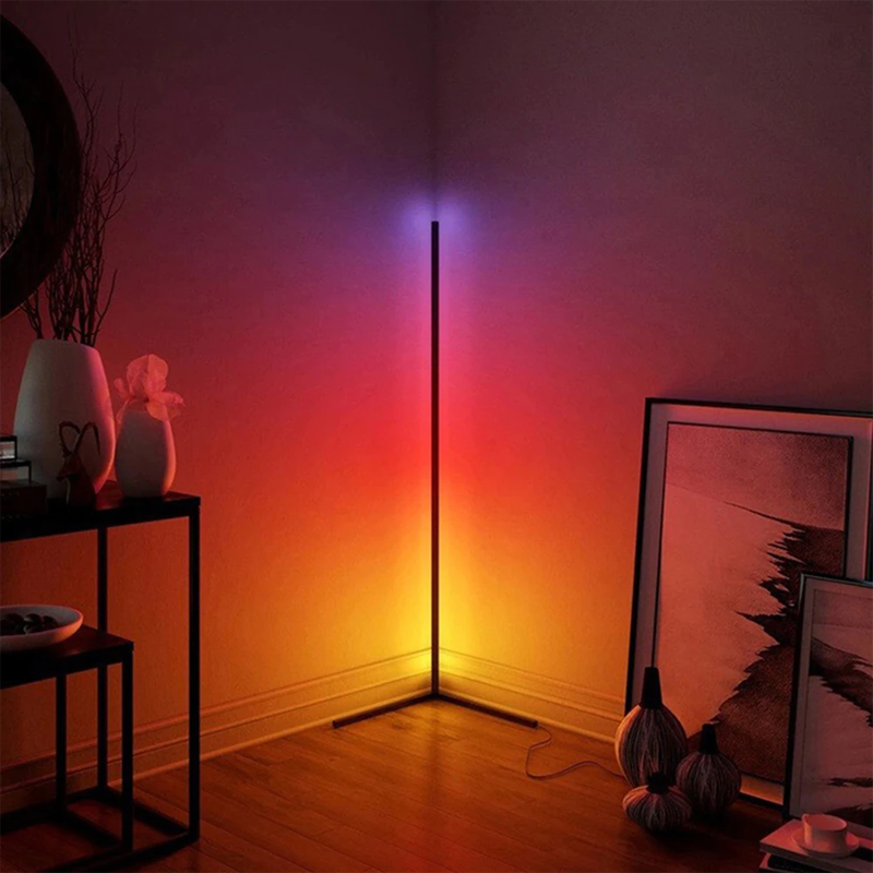 Iluminare de colț cu LED RGB