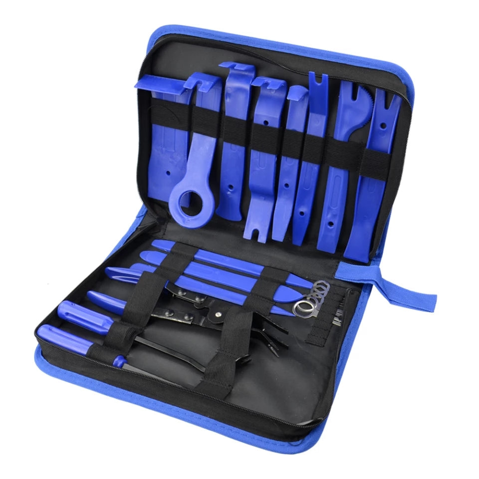 Set de 19 bucăți de pârghii din plastic pentru mașină