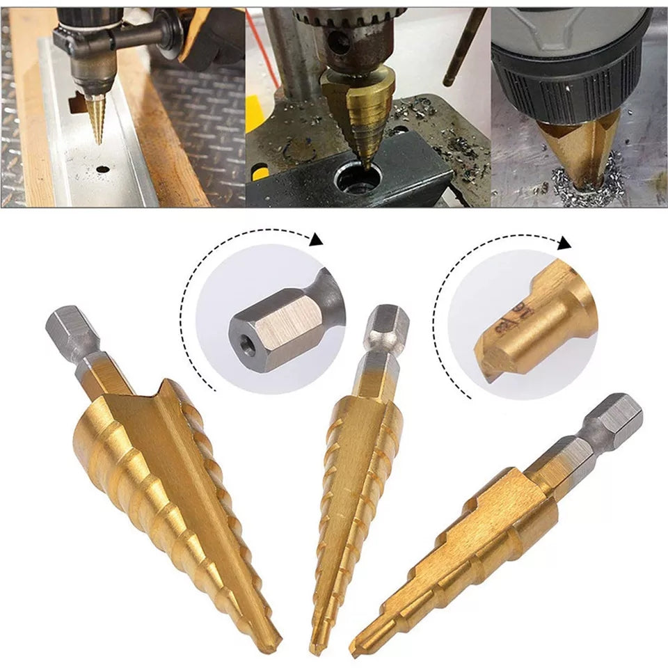 3 burghie trepte HSS