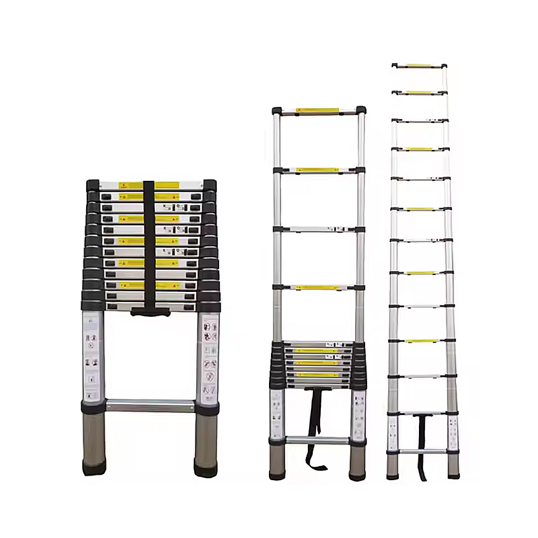 Scari rabatabile din aluminiu telescopic - 3.8m