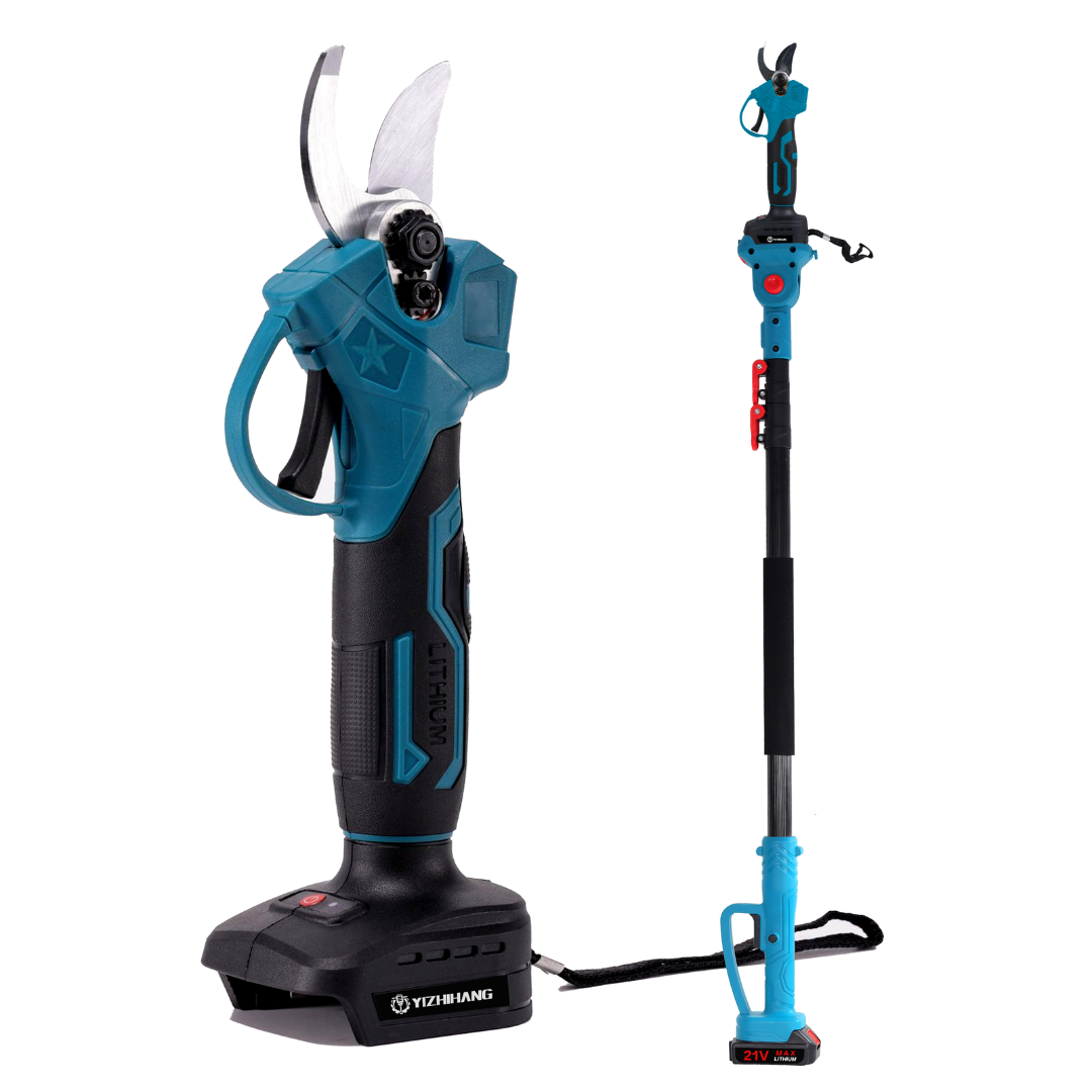 Set acus telescopic Agram Tools: ferăstraie și foarfece pentru crengi - 240 cm