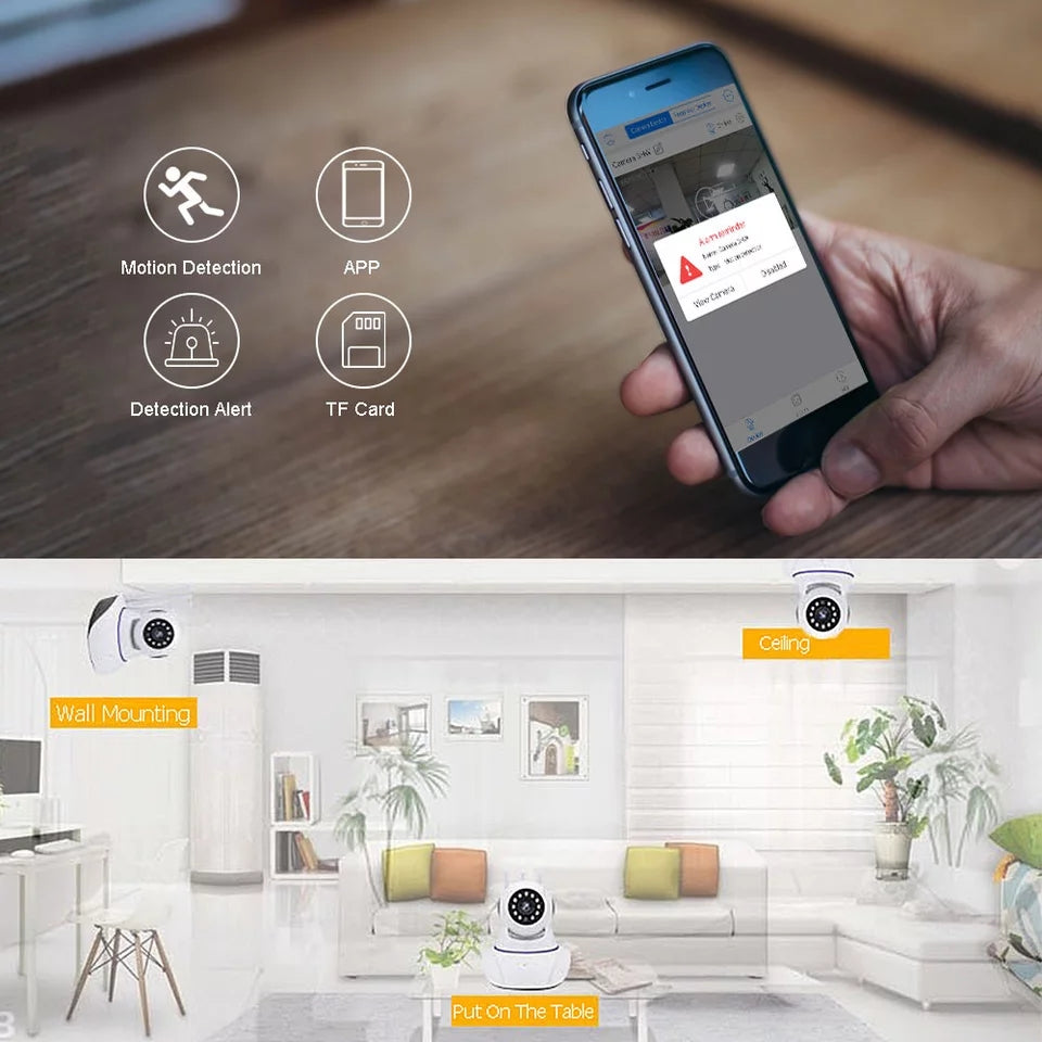 CAMERA WIFI CU ROTARE 360°