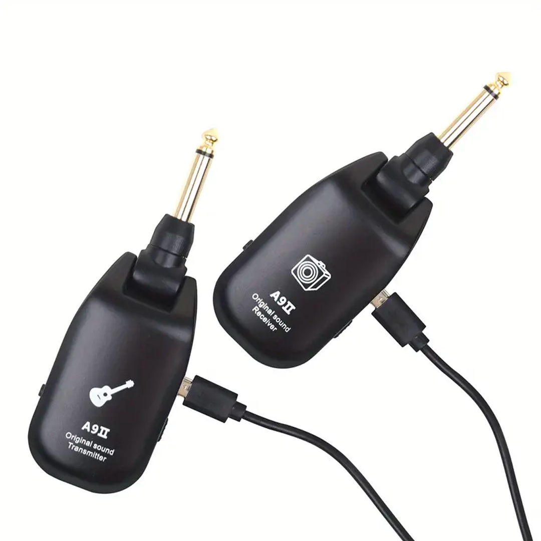 Transmițător și receptor wireless UHF pentru instrumente electrice