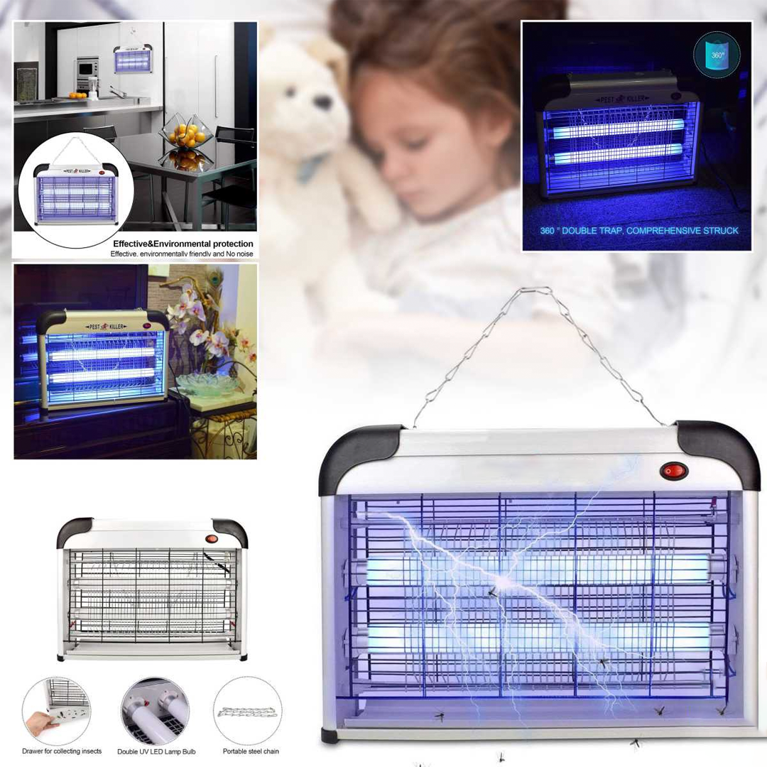Capcana electrica pentru tantari si insecte