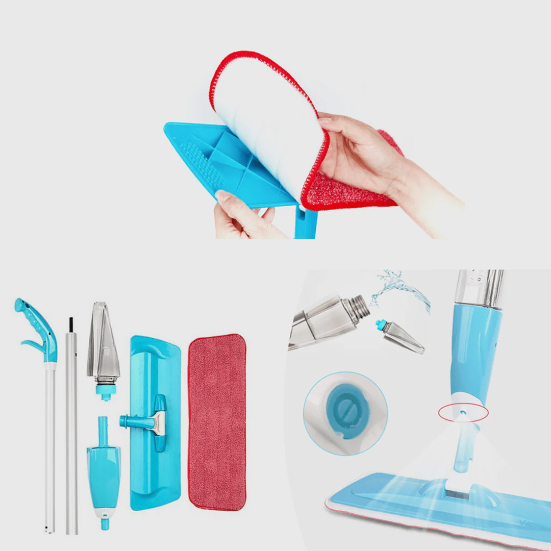 Mop inteligent cu cap rotativ la 360 de grade