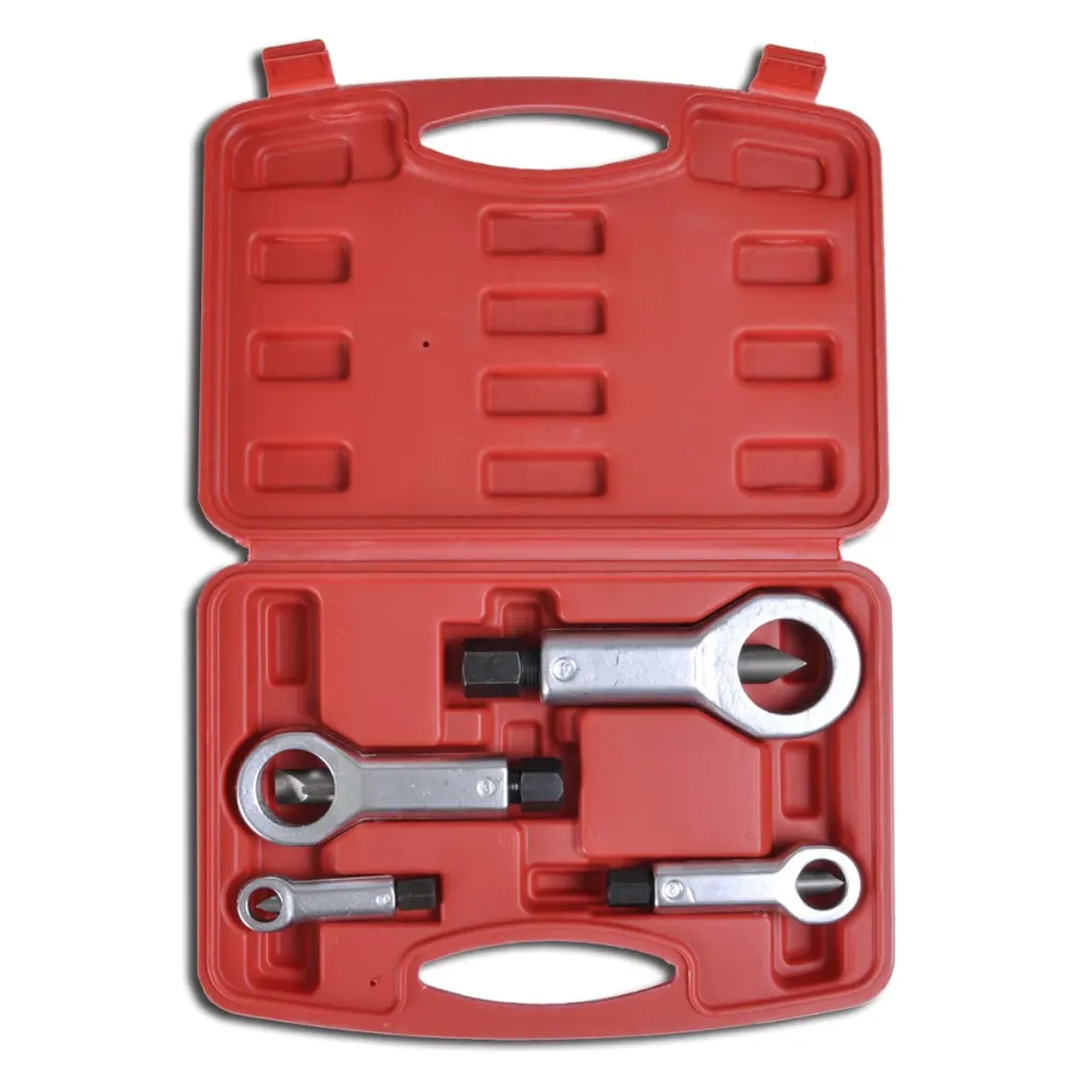 Kit de instrumente pentru îndepărtarea piulițelor din 4 piese 9mm-27mm