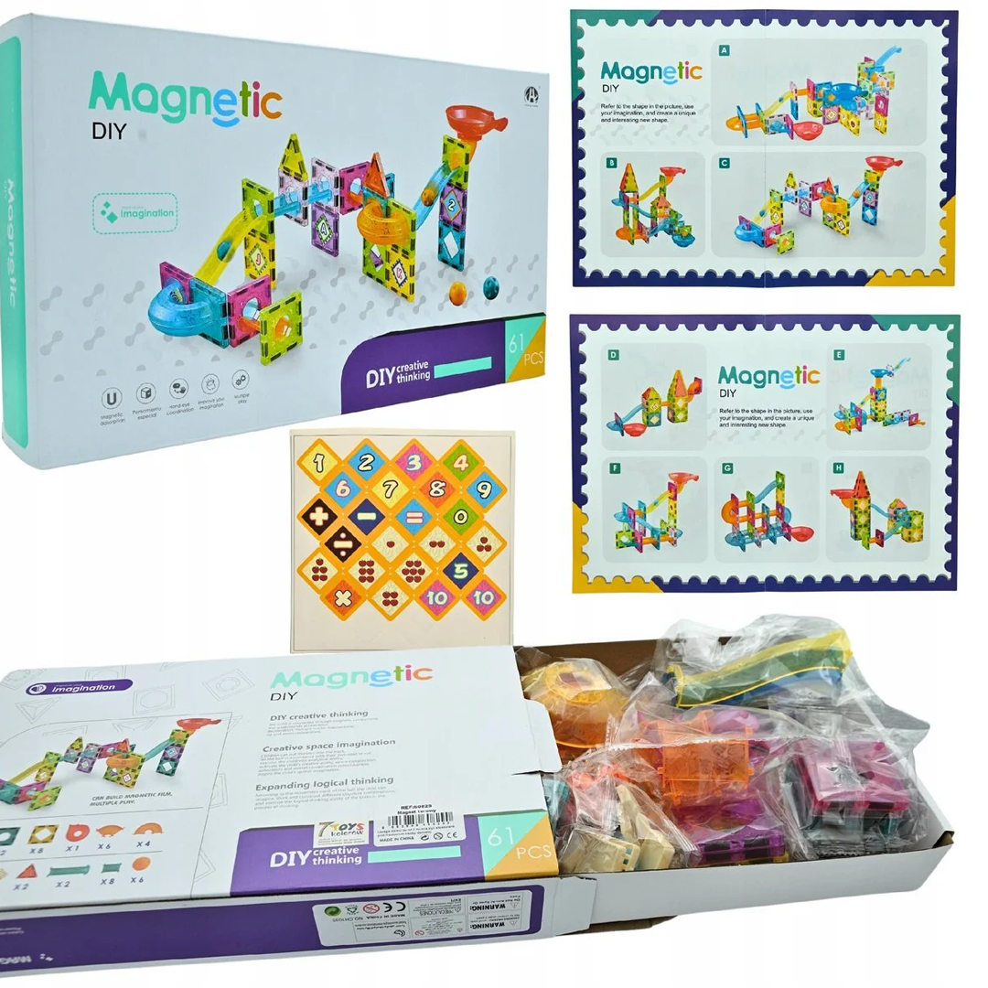 CUBURI DE ILUMINARE MAGNETICE - 61 buc