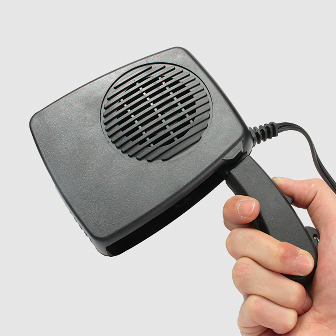 Încălzitor/ventilator auto 2 în 1 pentru sticlă-12 V