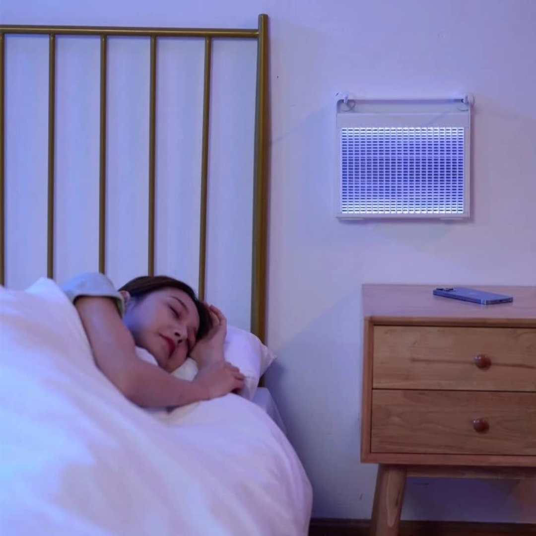 Lampă premium UV pentru țânțari – reîncărcabilă, silențioasă și portabilă