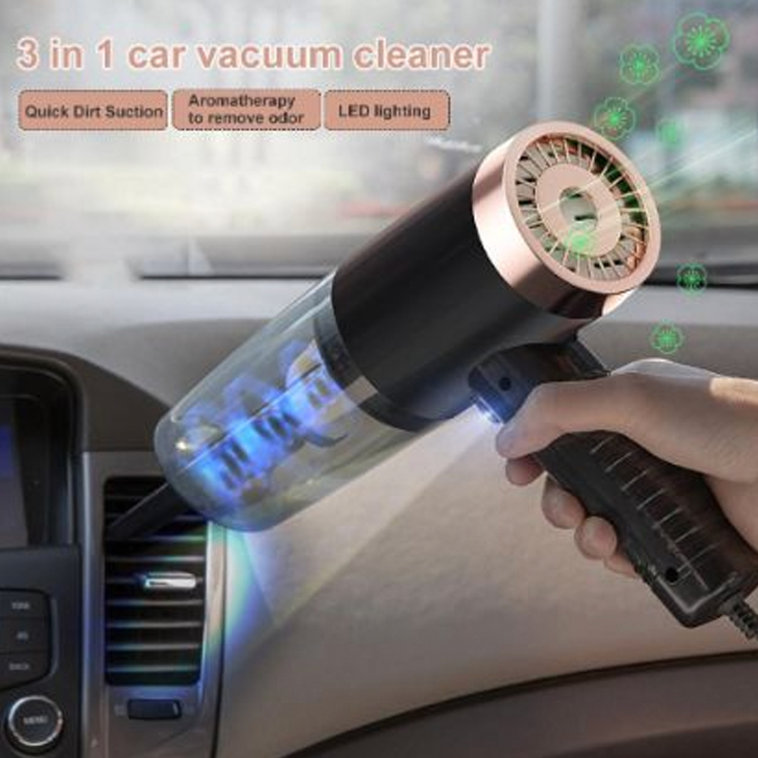 Mini aspirator portabil 3 în 1 cu putere mare
