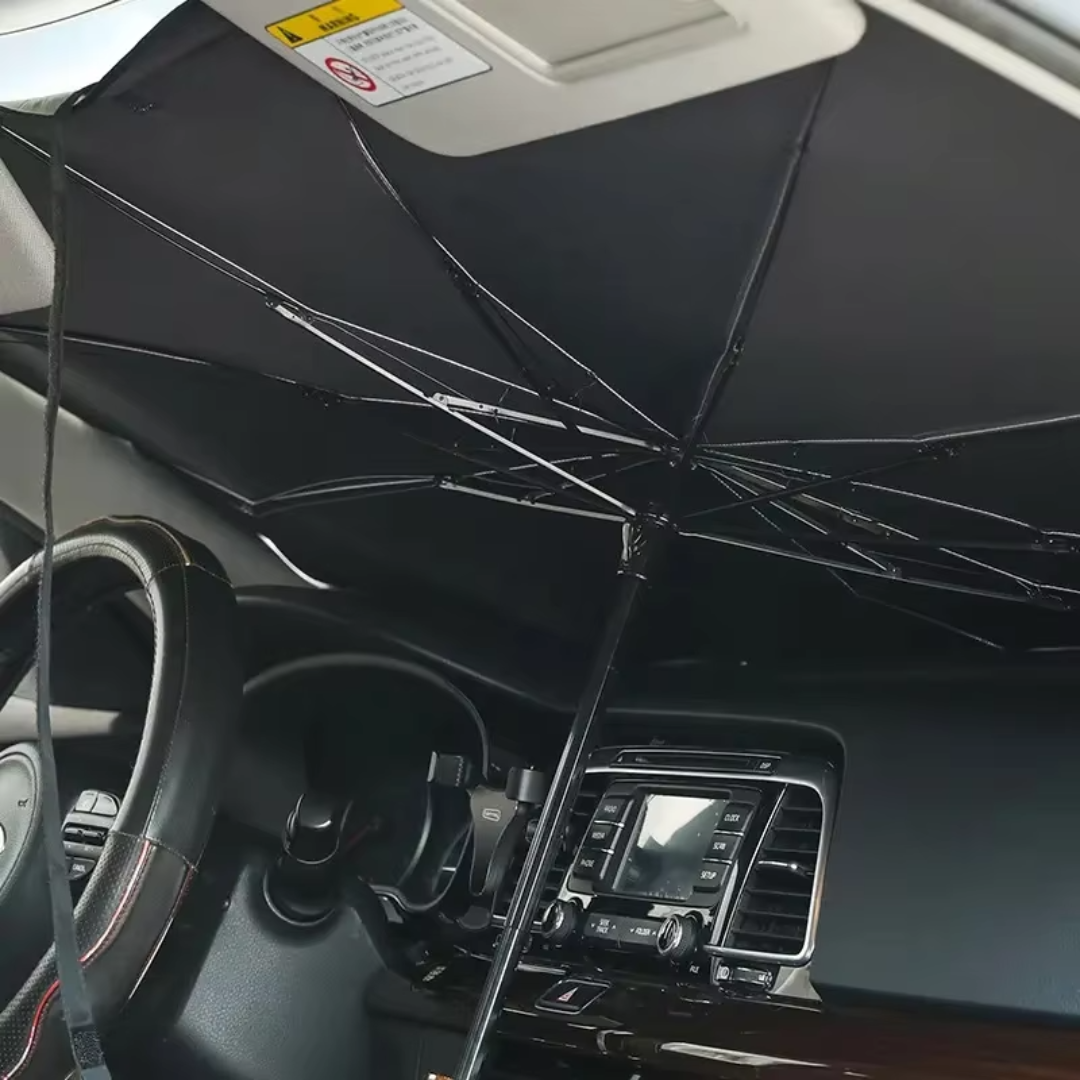 Umbrela auto pentru protectie solara si raze UV