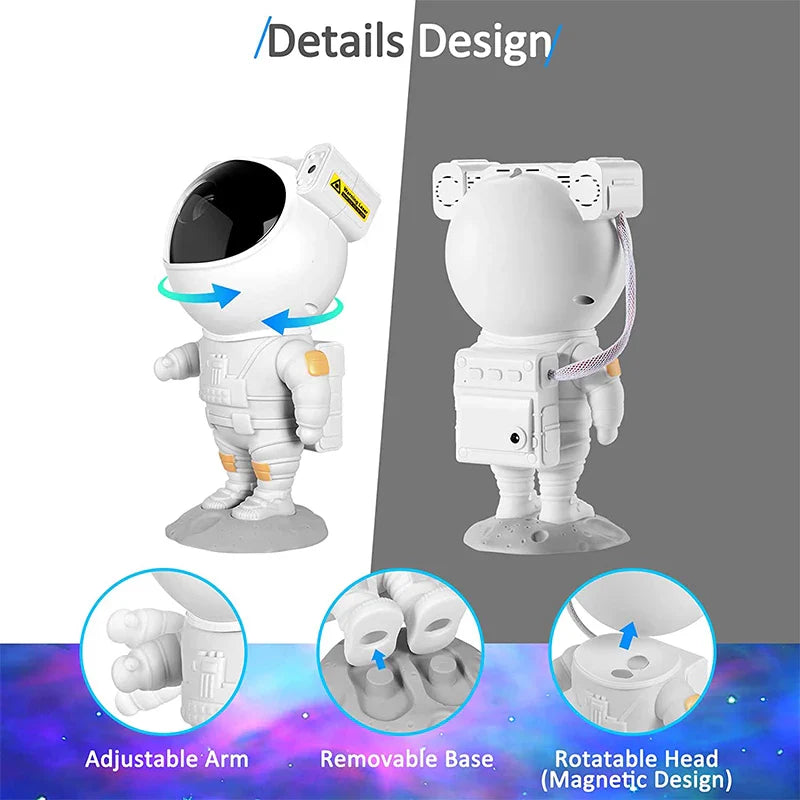 Proiector galaxie astronaut