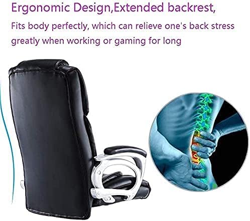 Scaun ergonomic de birou din piele ecologică