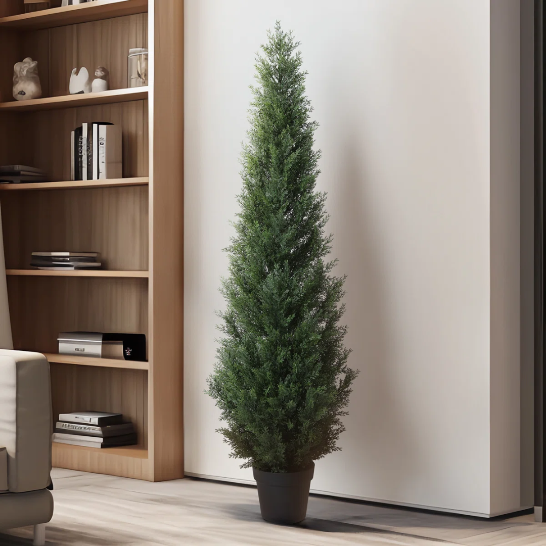 Chiparos artificial 120 cm cu protecție UV