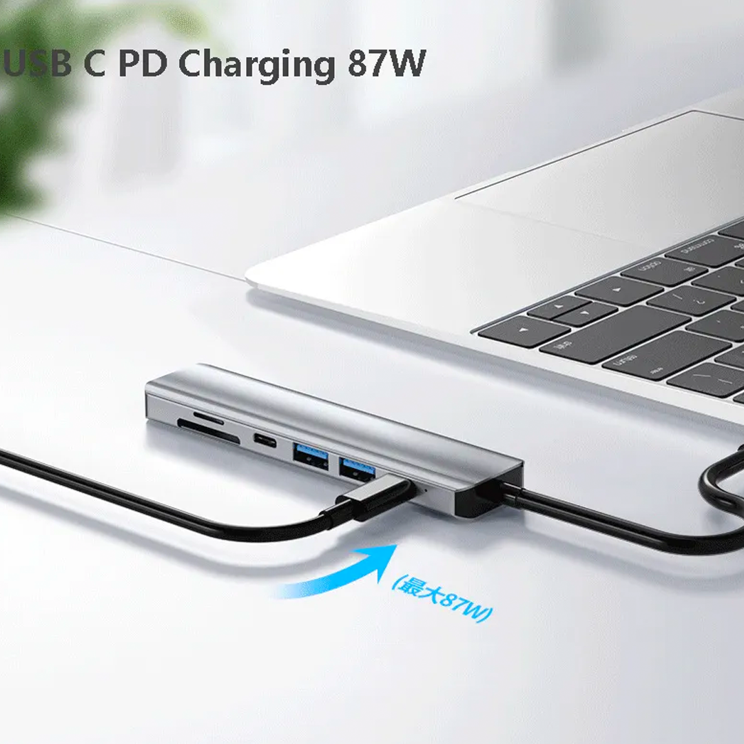 Hub USB multifuncțional 7-în-1