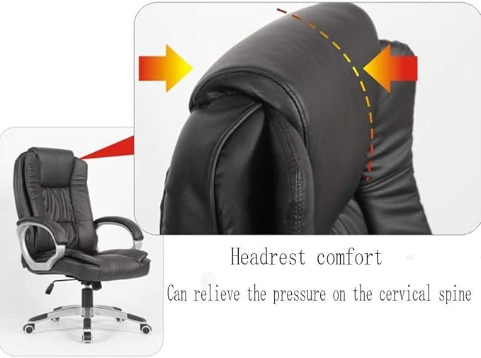 Scaun ergonomic de birou din piele ecologică