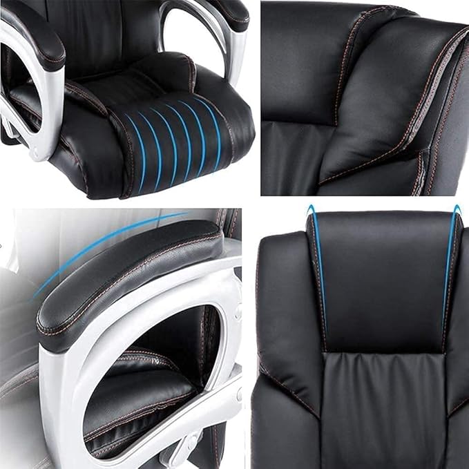 Scaun ergonomic de birou din piele ecologică