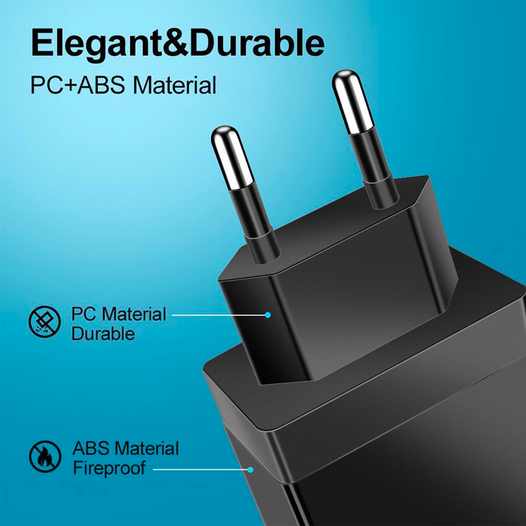 Adaptor de încărcare rapidă de 65 W cu mai multe porturi - Universal și practic!