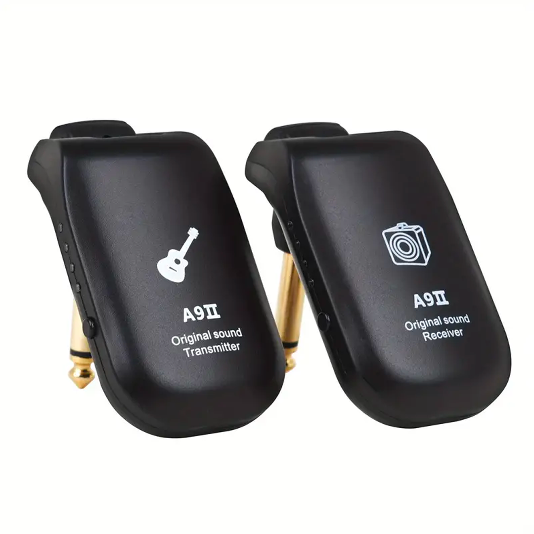 Transmițător și receptor wireless UHF pentru instrumente electrice