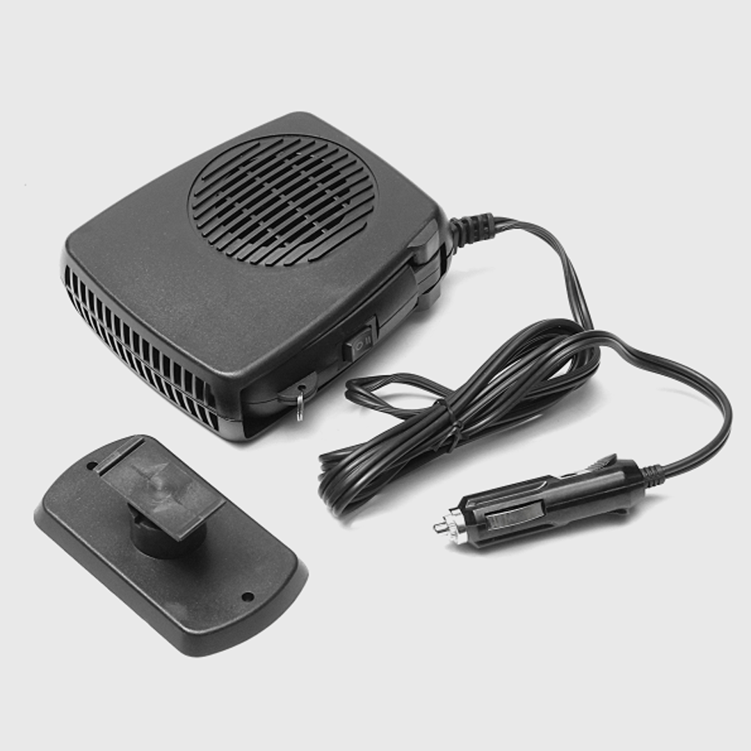 Încălzitor/ventilator auto 2 în 1 pentru sticlă-12 V