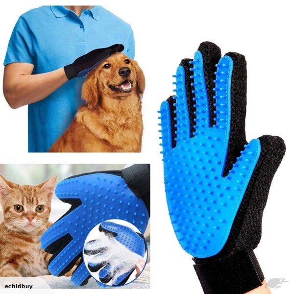 Mănuși de masaj pentru animale de companie