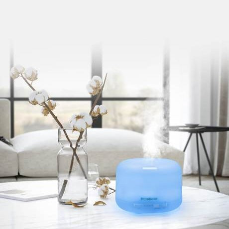 Umidificator de aer 4 ÎN 1, lampă, difuzor de parfum și aromoterapie 500 ML