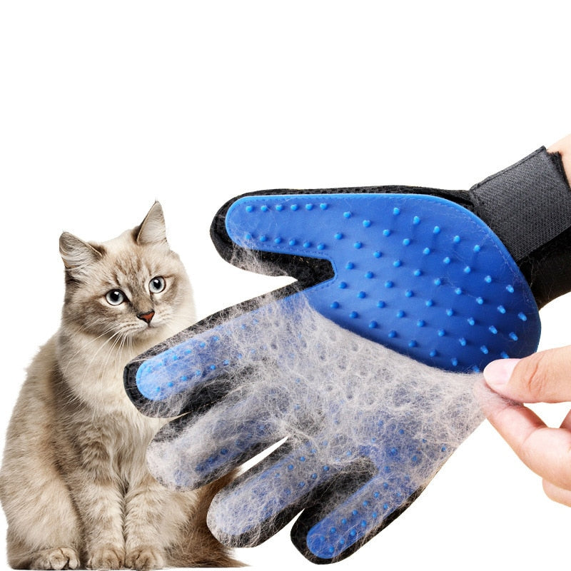 Mănuși de masaj pentru animale de companie
