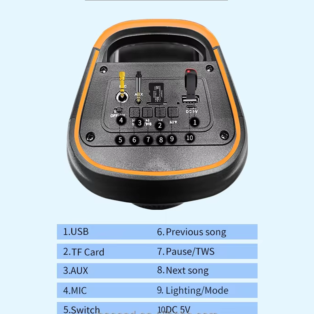 Boxă portabilă Bluetooth ABS-2403
