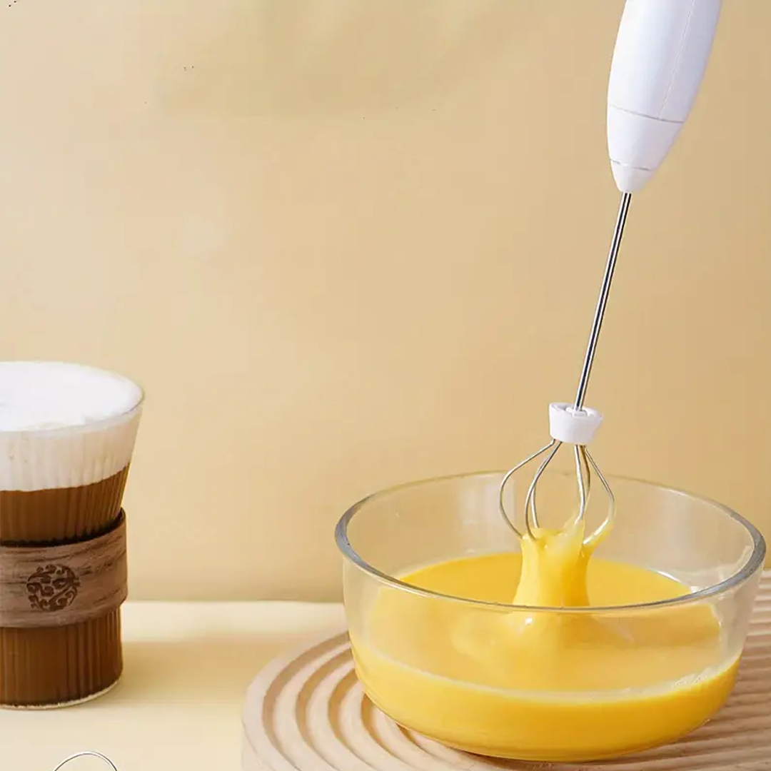 Mixer electric portabil pentru cafea, ouă, lapte și altele