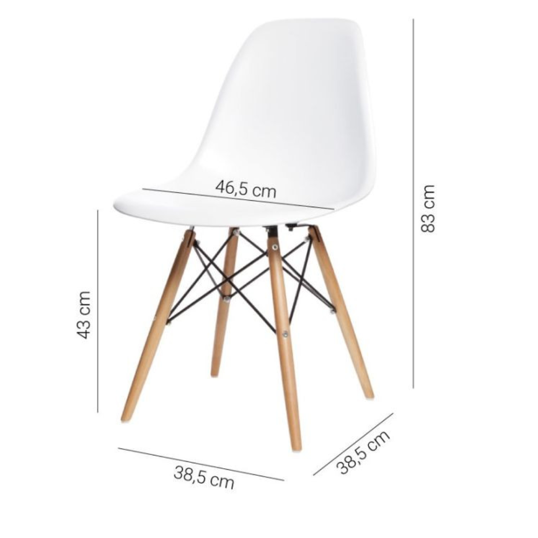 Set Blagoon – Masa Milano + 4 scaune Viva Home