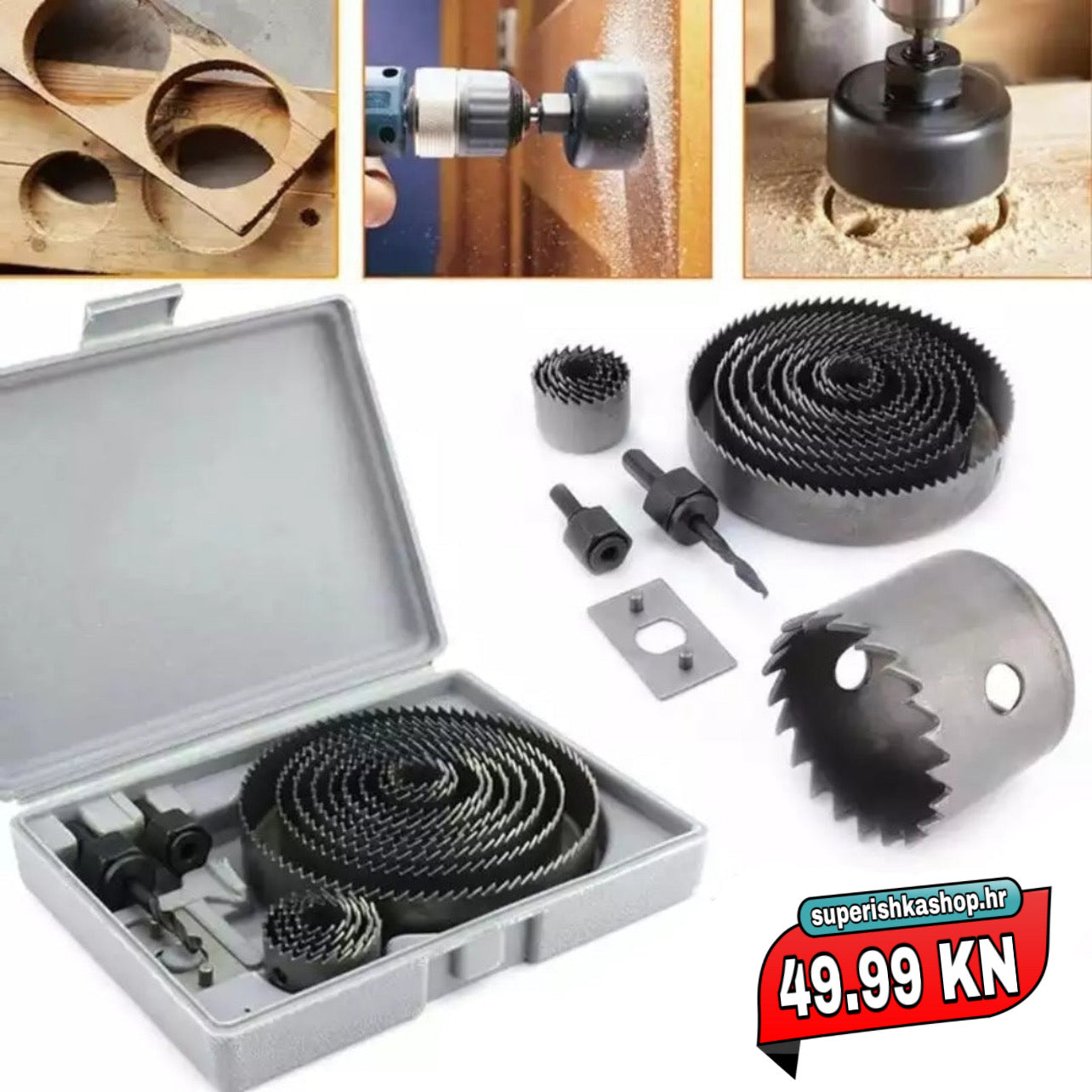 Burghii pentru lemn si plastic