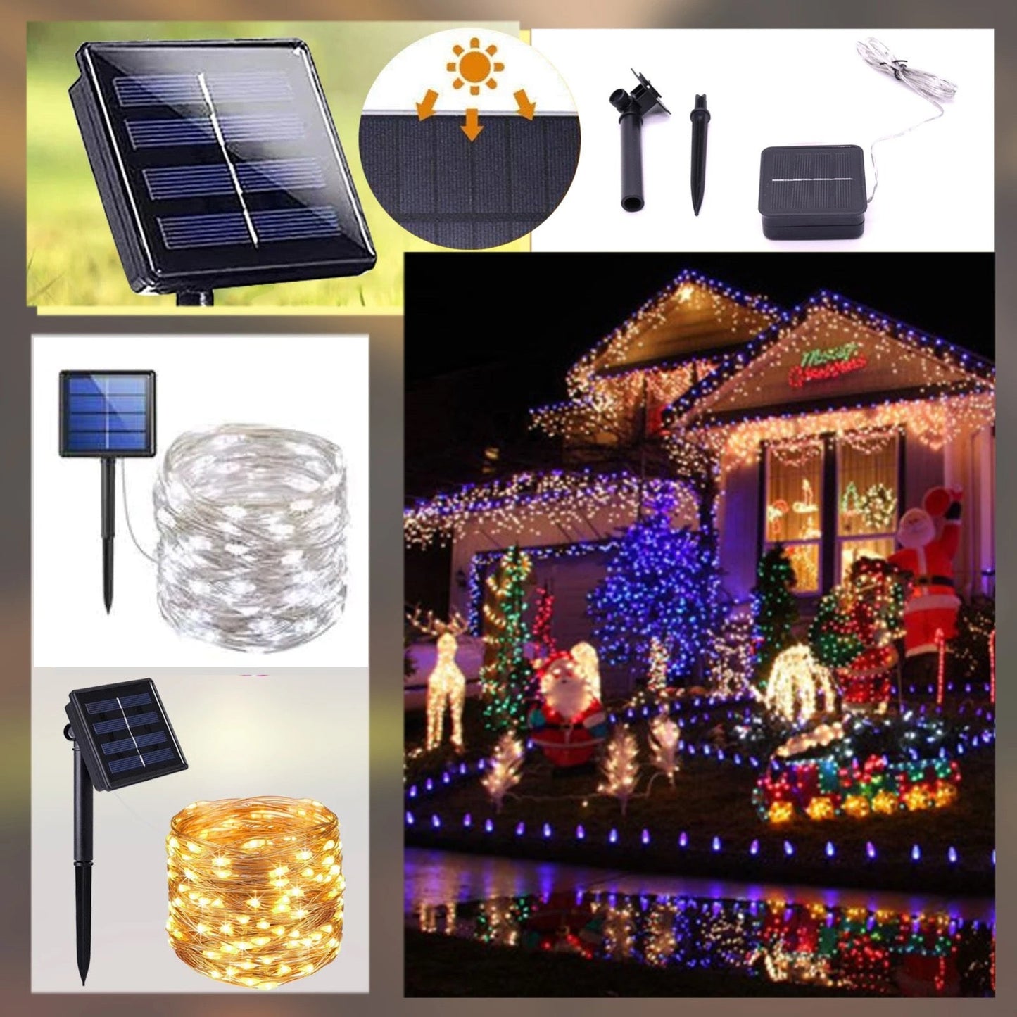 LĂMPI SOLARE LED
