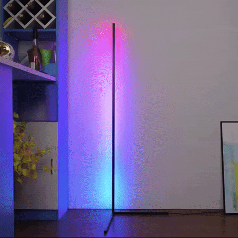 Iluminare de colț cu LED RGB