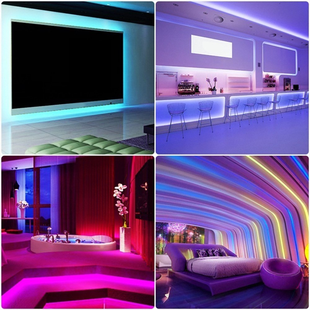 Set benzi led cu control inteligent 10/15/20 m model 5050