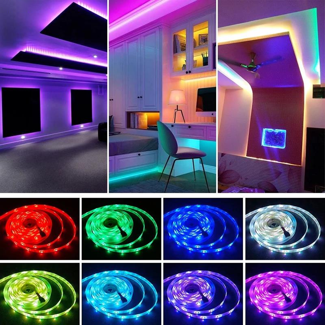 Set benzi led cu control inteligent 10/15/20 m model 5050