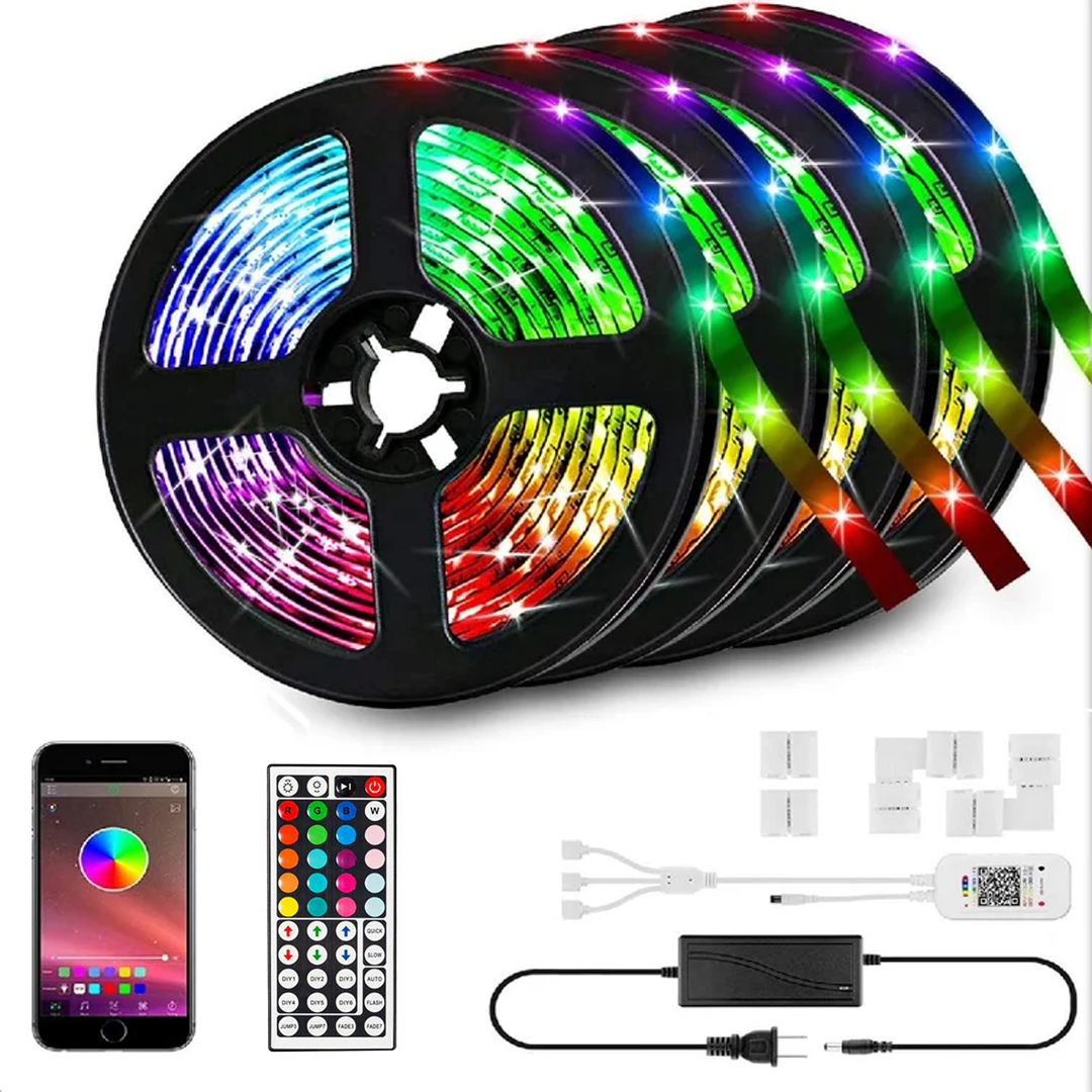 Set benzi led cu control inteligent 10/15/20 m model 5050