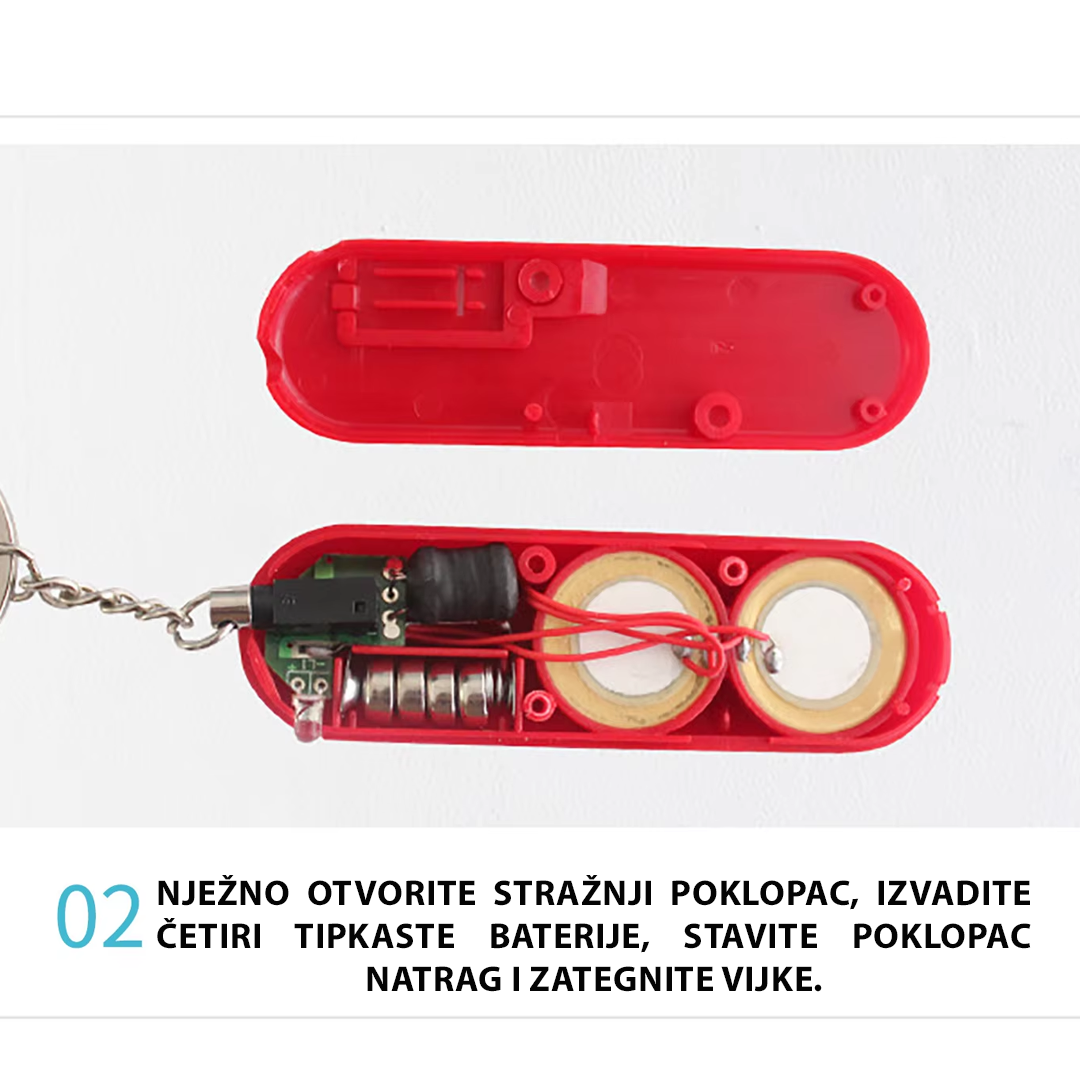 Alarm cu breloc pentru chei – Păzitorul tău personal
