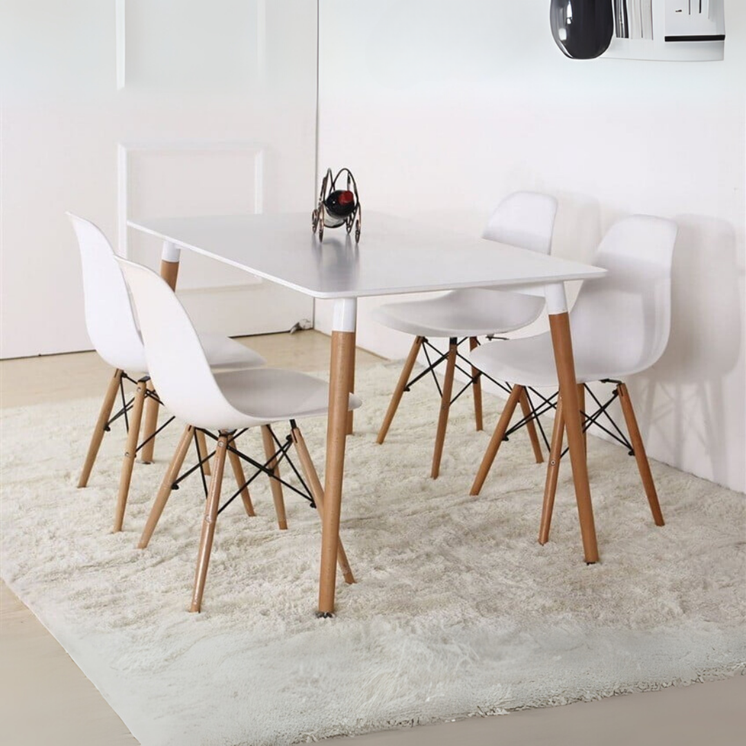 Set Blagoon – Masa Milano + 4 scaune Viva Home