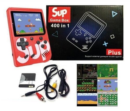 Consolă retro portabilă cu 400 de jocuri