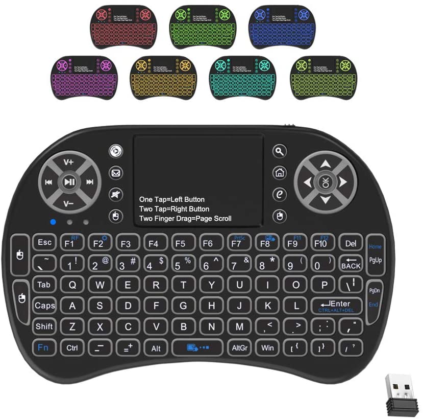 Tastatură, mouse tactil, gamepad și telecomandă într-un singur dispozitiv