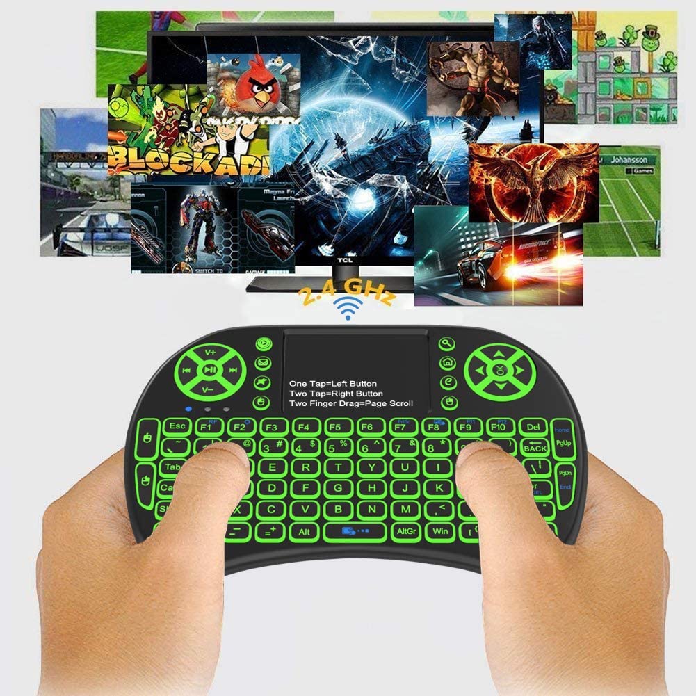 Tastatură, mouse tactil, gamepad și telecomandă într-un singur dispozitiv