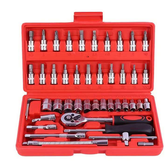 Set de chei de plantare și torex 46 buc – tot ce aveți nevoie într-un singur pachet!