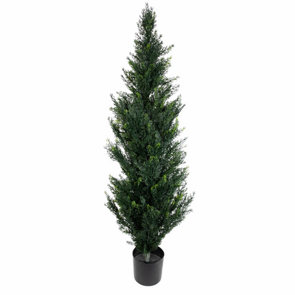 Chiparos artificial 120 cm cu protecție UV