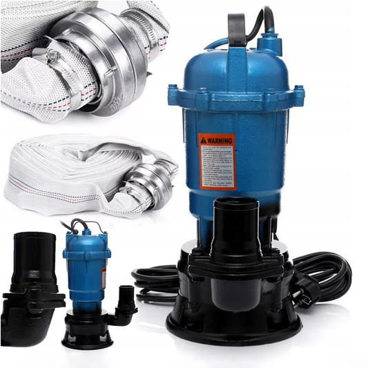 Pompă submersibilă pentru nămol cu tocător – 1250W