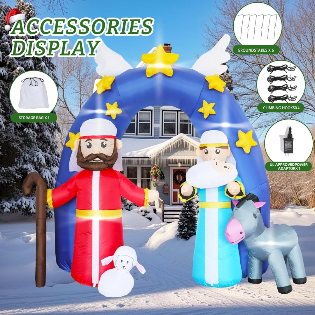 Puf de Crăciun - Perechi 2,4m