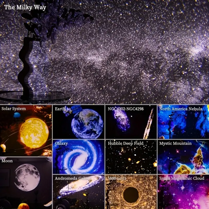 LED Galaxy și proiector de stele