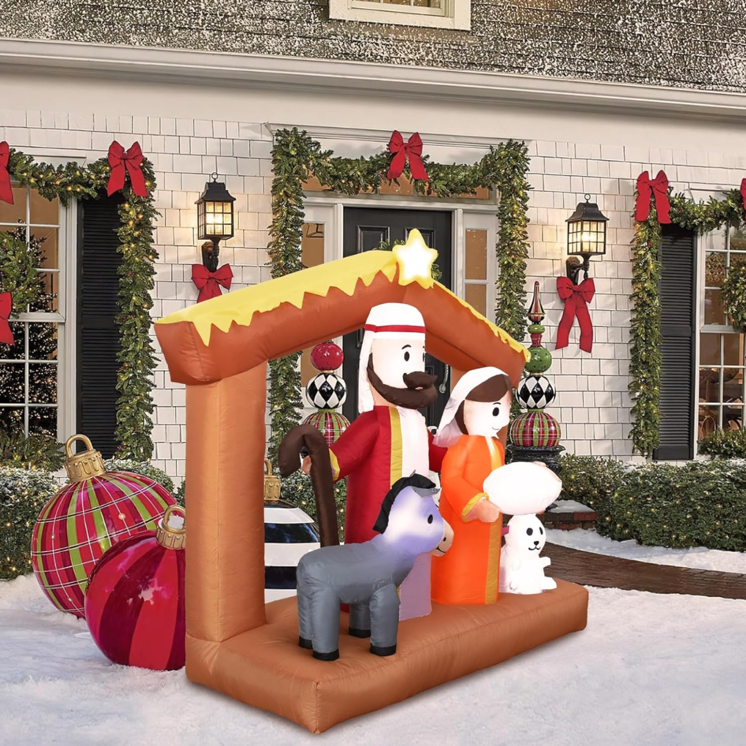 Pereche cu iluminare gonflabilă LED 1,8m