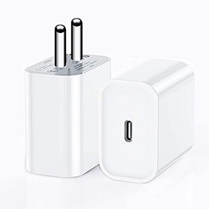 Încărcător USB-C de 20 W pentru iPhone, iPad și AirPods cu cablu (adaptor și cablu)