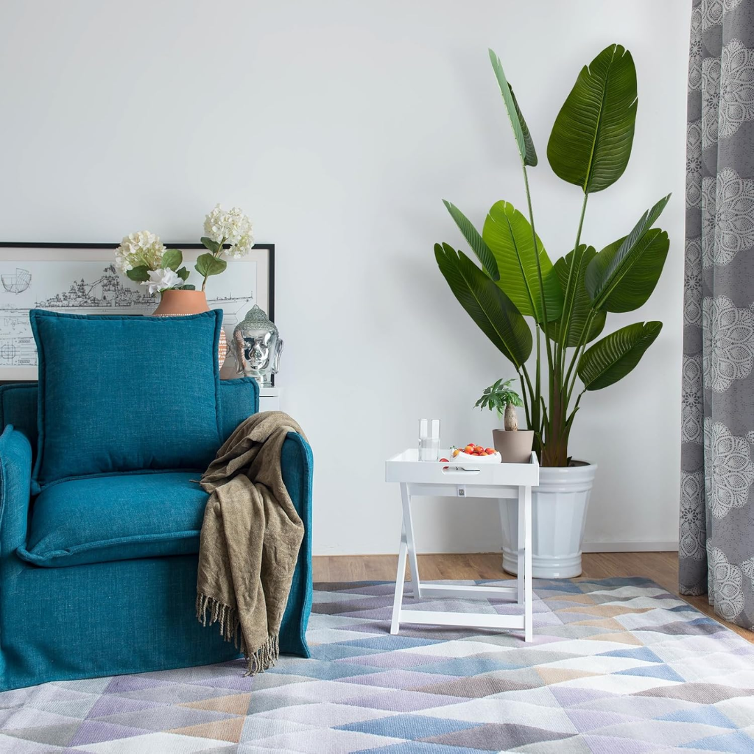 Plantă artificială – Săgeată cu frunze mari, înălțime 110 cm
