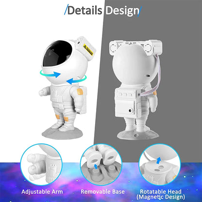 Proiector galaxie astronaut